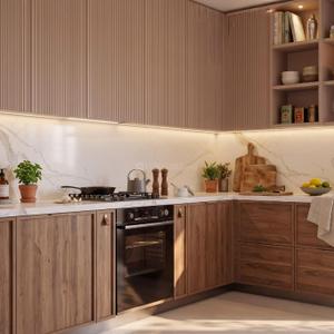 Kitchen Image of 2425 Sq.ft 4 BHK Apartment / Flat for sale in Sobha One Residences At Sobha One World Ph1 W1 And 2, Hoskote Bengaluru for Rs. 38000000