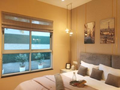 Bedroom Image of 980 Sq.ft 2 BHK Apartment / Flat for sale in K Raheja Raheja Reserve, Hadapsar Pune for Rs. 11000000
