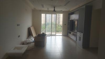 Living Room Image of 1600 Sq.ft 3 BHK Apartment / Flat for rent in Bhartiya Nikoo Homes 4, Tirumanahalli Bengaluru for Rs. 70000