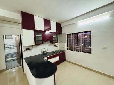 Kitchen Image of 1550 Sq.ft 3 BHK Apartment / Flat for rent in Aaradhya Bhoomika AB Star City, Gulmohar Colony Bhopal for Rs. 25000