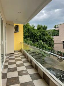 Balcony Image of 933 Sq.ft 1 BHK Independent House for rent in Sector 46 Gurgaon for Rs. 35000