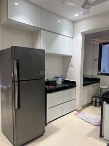 Kitchen Image of 1982 Sq.ft 3 BHK Apartment / Flat for rent in Avadh Carolina, Dumas Surat for Rs. 50000