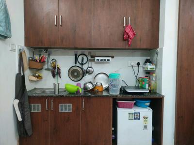 Kitchen Image of 360 Sq.ft 1 RK Apartment / Flat for rent in Doddanekundi Bengaluru for Rs. 17000