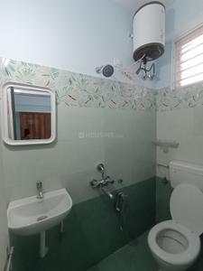 Bathroom Image of 1200 Sq.ft 2 BHK Apartment / Flat for rent in Hitech City Hyderabad for Rs. 36000