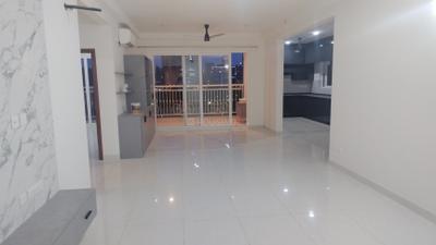 Living Room Image of 1712 Sq.ft 3 BHK Apartment / Flat for rent in Prestige Beverly Hills, Kokapet Hyderabad for Rs. 72000
