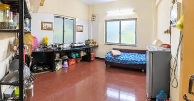 Kitchen Image of 600 Sq.ft 1 BHK Apartment / Flat for rent in Dapodi Pune for Rs. 4335