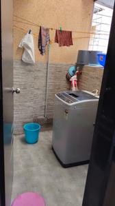 Kitchen Image of 800 Sq.ft 2 BHK Apartment / Flat for rent in GK Silverland Residency Phase III, Ravet Pune for Rs. 30000