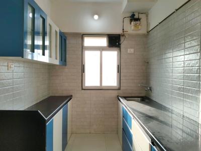 Kitchen Image of 533 Sq.ft 1 BHK Apartment / Flat for rent in Kasarvadavali Thane for Rs. 18000