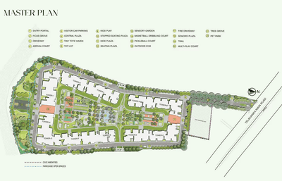Image of 2716 Sq.ft 4 BHK Apartment / Flat for sale in Brigade Eternia, Yelahanka, Bengaluru for Rs. 46200000