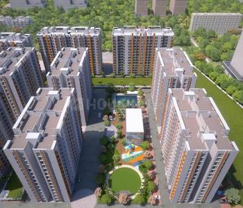 Building Image of 1009 Sq.ft 2 BHK Apartment / Flat for sale in Majestique Rhythm County Phase V, Handewadi Pune for Rs. 6300000