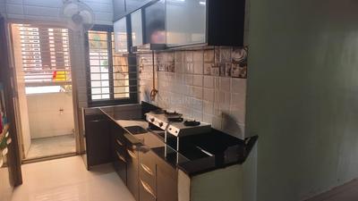 Kitchen Image of 1710 Sq.ft 3 BHK Apartment / Flat for sale in Sudarshan Elegance, Science City Ahmedabad for Rs. 11500000
