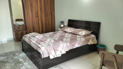 Bedroom Image of 1460 Sq.ft 3 BHK Apartment / Flat for rent in UKN Belvedere By UKN Airport District Phase 1, Navarathna Agrahara Bengaluru for Rs. 60000