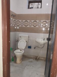 Bathroom Image of 450 Sq.ft 1.5 BHK Builder Floor for rent in Dabri New Delhi for Rs. 13000