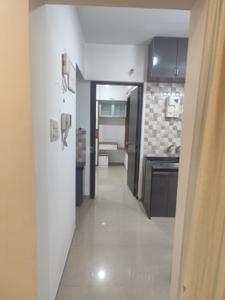 Kitchen Image of 650 Sq.ft 1 BHK Apartment / Flat for rent in Unnati Gagan Cefiro, Undri Pune for Rs. 17500