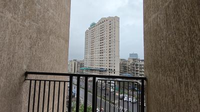 Balcony Image of 800 Sq.ft 2 BHK Apartment / Flat for rent in Raunak City, Kalyan West Kalyan for Rs. 18000