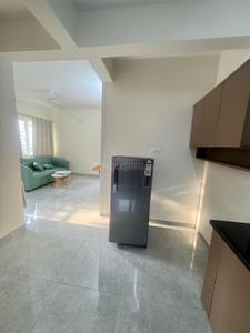 Kitchen Image of 600 Sq.ft 1 BHK Apartment / Flat for rent in Indira Nagar Bengaluru for Rs. 40000