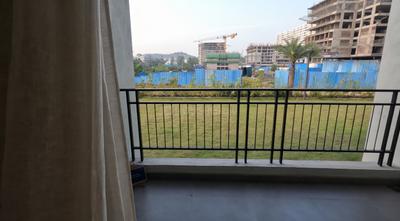 Balcony Image of 1062 Sq.ft 2 BHK Apartment / Flat for sale in Saniket The Rising, Kiwale Pune for Rs. 8800000