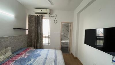 Bedroom Image of 1899 Sq.ft 3 BHK Apartment / Flat for rent in Emaar Palm Gardens, Sector 83 Gurgaon for Rs. 45000