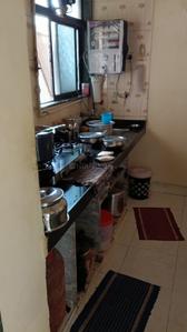 Kitchen Image of 1000 Sq.ft 2 BHK Apartment / Flat for rent in Swaraj Homes Panchavati Complex, Kamothe Navi Mumbai for Rs. 24000