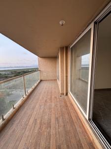 Balcony Image of 2291 Sq.ft 3 BHK Apartment / Flat for sale in Shreenathji Delta Riviera, Ulwe Navi Mumbai for Rs. 40000000