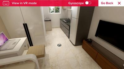 Bathroom Image of 425 Sq.ft 1 BHK Apartment / Flat for sale in Mahindra Happinest, Devkhope Mumbai for Rs. 1900000