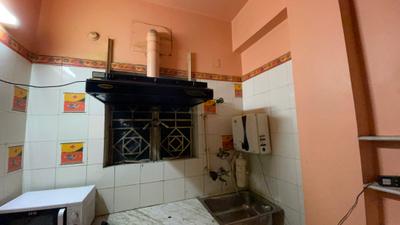Kitchen Image of 1300 Sq.ft 3 BHK Apartment / Flat for sale in Purba Barisha Kolkata for Rs. 7500000