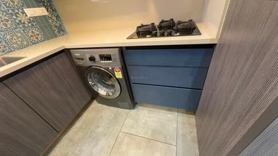 Kitchen Image of 552 Sq.ft 1 BHK Apartment / Flat for rent in Eroor Kochi for Rs. 35000