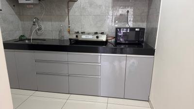 Kitchen Image of 650 Sq.ft 1 BHK Apartment / Flat for rent in Paranjape Blueridge The Groves, Hinjawadi Pune for Rs. 29999