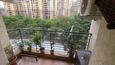 Balcony Image of 1500 Sq.ft 3 BHK Apartment / Flat for sale in Nahar Camellia Apartment, Powai Mumbai for Rs. 40000000