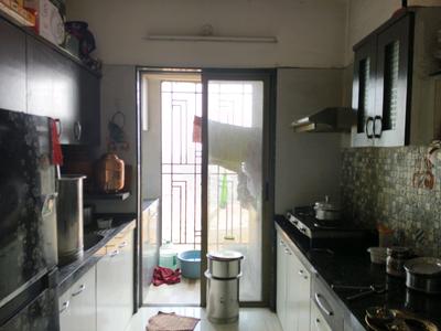 Kitchen Image of 750 Sq.ft 1 BHK Apartment / Flat for sale in Regency Anantam, Dombivli East Thane for Rs. 6000000
