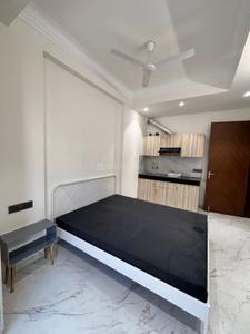 Bedroom Image of 700 Sq.ft 1 RK Builder Floor for rent in Sector 46 Gurgaon for Rs. 23000