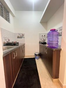 Kitchen Image of 720 Sq.ft 1 BHK Apartment / Flat for rent in BTM Layout Bengaluru for Rs. 34599