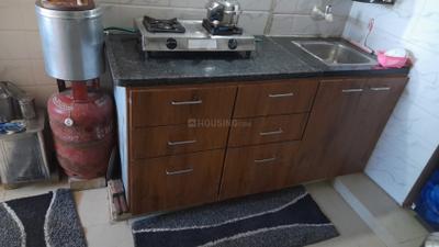 Kitchen Image of 525 Sq.ft 2 BHK Apartment / Flat for sale in Kaushal Nagar Jamnagar for Rs. 1100000