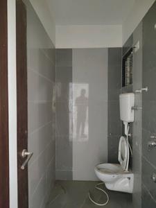 Common Bathroom Image of 500 Sq.ft 1 BHK Apartment / Flat for rent in DSS Mahavir Kalpavruksha, Kasarvadavali Thane for Rs. 17999