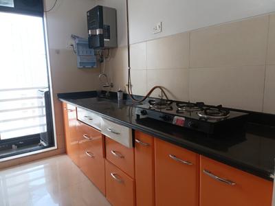 Kitchen Image of 1350 Sq.ft 3 BHK Apartment / Flat for rent in Vijay Residency, Hiranandani Estate Thane for Rs. 47000