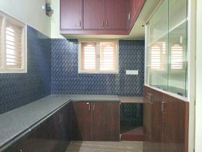 Kitchen Image of 1200 Sq.ft 2 BHK Builder Floor for rent in Kalkere Bengaluru for Rs. 24000