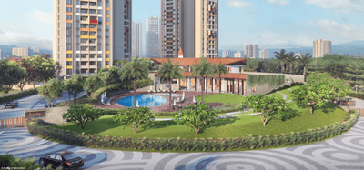 Image of 1000 Sq.ft 2 BHK Apartment / Flat for sale in Shapoorji Pallonji Joyville Hadapsar Annexe, Shewalewadi, Pune for Rs. 8100000