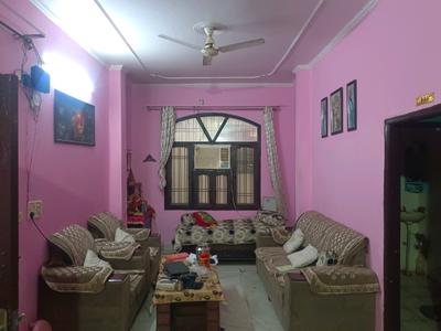 Living Room Image of 900 Sq.ft 2 BHK Builder Floor for sale in New Industrial Township Faridabad for Rs. 6700000