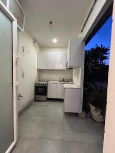Kitchen Image of 750 Sq.ft 1 BHK Builder Floor for rent in Greater Kailash II New Delhi for Rs. 43000