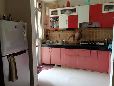 Kitchen Image of 884 Sq.ft 2 BHK Apartment / Flat for rent in Amrapali Pan Oasis, Sector 70 Noida for Rs. 38500