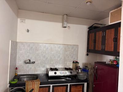 Kitchen Image of 528 Sq.ft 1 RK Studio for sale in Sanskar City, Sunrakh Bangar Vrindavan for Rs. 4000000