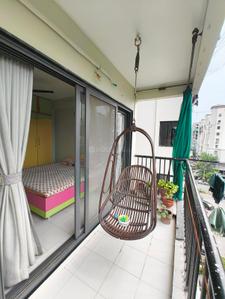 Balcony Image of 900 Sq.ft 2 BHK Apartment / Flat for sale in Bodakdev Ahmedabad for Rs. 6600000