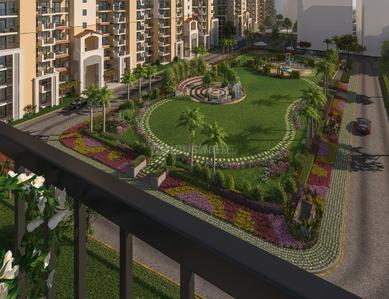 Balcony Image of 2025 Sq.ft 3 BHK Apartment / Flat for sale in Emaar Palm Heights, Sector 77 Gurgaon for Rs. 25800000