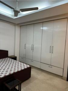 Bedroom Image of 400 Sq.ft 1 RK Builder Floor for rent in Sukhdev Vihar New Delhi for Rs. 30000