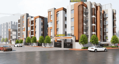 Image of 1150 Sq.ft 3 BHK Apartment / Flat for sale in My Hill Nest Phase I, Madanpur, Bhubaneswar for Rs. 8250000