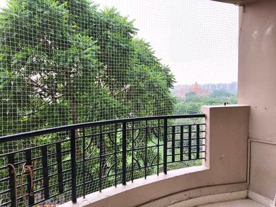 Bedroom Three Image of 1400 Sq.ft 3 BHK Apartment / Flat for rent in Sector 56 Gurgaon for Rs. 35000