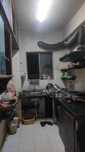 Kitchen Image of 980 Sq.ft 3 BHK Apartment / Flat for rent in Siddha Town, Rajarhat Kolkata for Rs. 18000