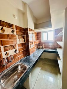 Kitchen Image of 800 Sq.ft 2 BHK Apartment / Flat for rent in Rai Durg Hyderabad for Rs. 25000