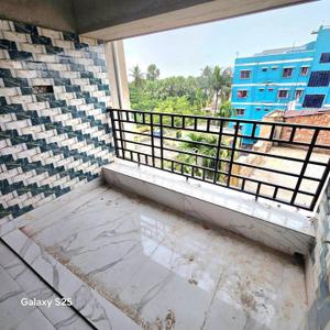 Balcony Image of 1287 Sq.ft 3 BHK Apartment / Flat for sale in Konnagar Hooghly for Rs. 3603600