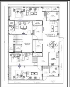 Image of 930 Sq.ft 2 BHK Apartment / Flat for sale in Indira Nagar, Lucknow for Rs. 2700000